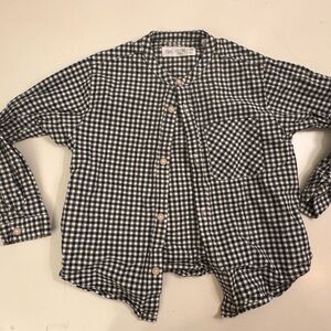 Zara checked shirt